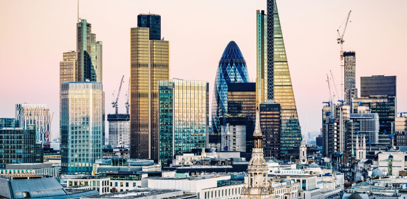 London financial district