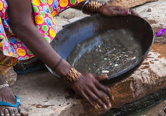 Street sweeper in India